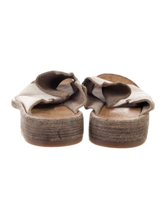 Officine Creative Leather Slides