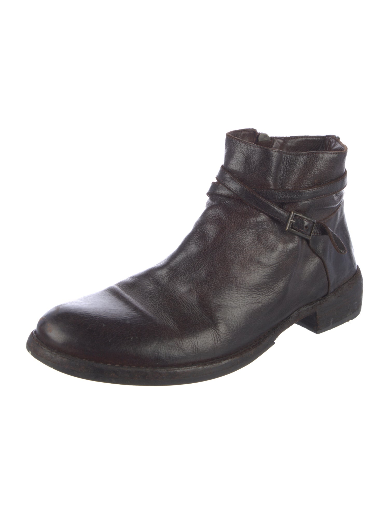 Officine Creative Leather Moto Boots