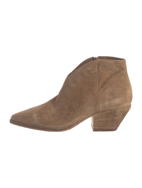 Officine Creative Suede Western Boots