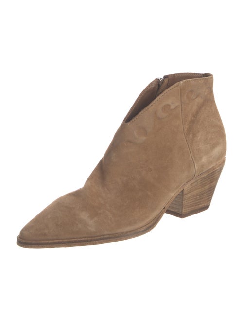 Officine Creative Suede Western Boots