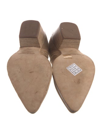 Officine Creative Suede Western Boots