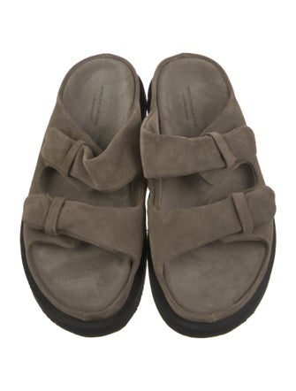 Officine Creative Suede Slides