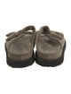 Officine Creative Suede Slides