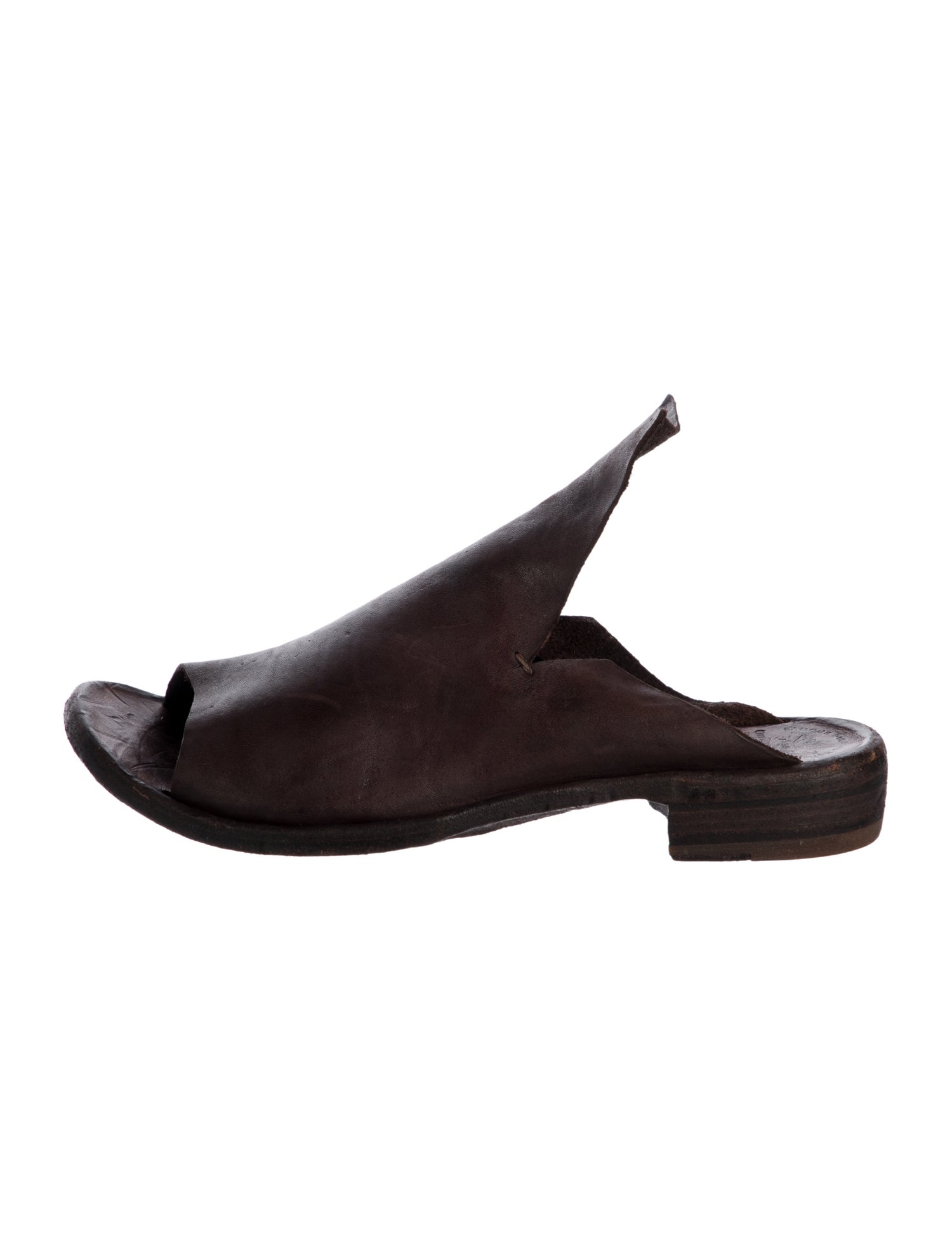 Officine Creative Leather Slingback Sandals