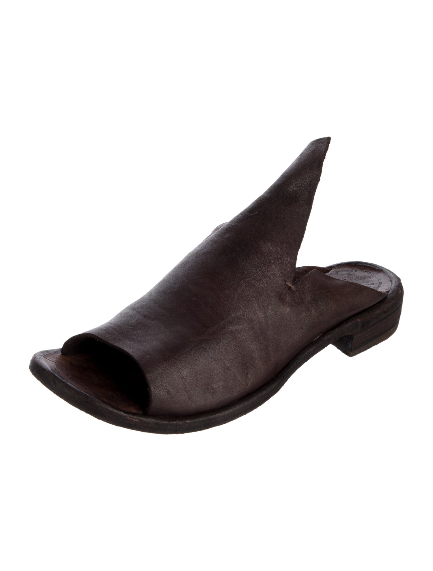 Officine Creative Leather Slingback Sandals