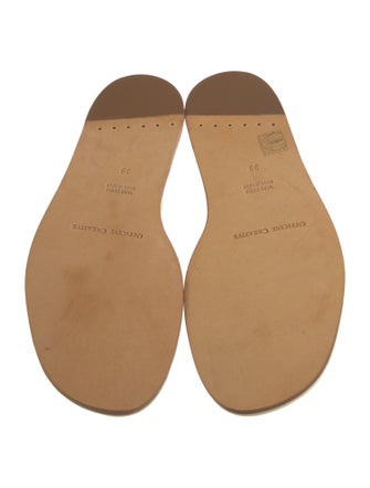 Officine Creative Leather Slingback Sandals