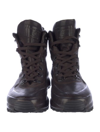 Officine Creative Leather Lace-Up Boots