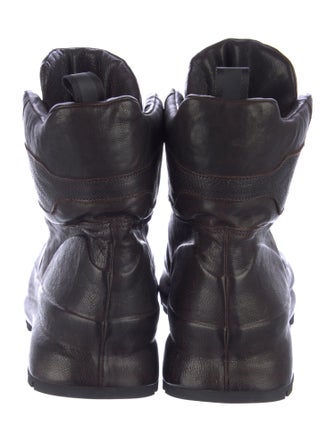 Officine Creative Leather Lace-Up Boots