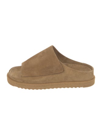 Officine Creative Suede Slides w/ Tags