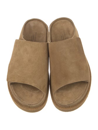 Officine Creative Suede Slides w/ Tags