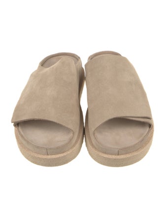 Officine Creative Suede Slides