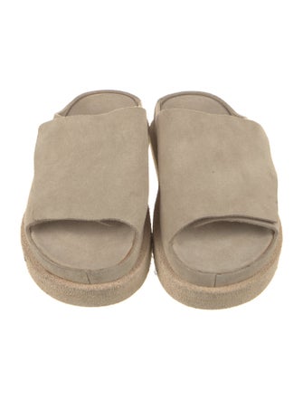Officine Creative Suede Slides