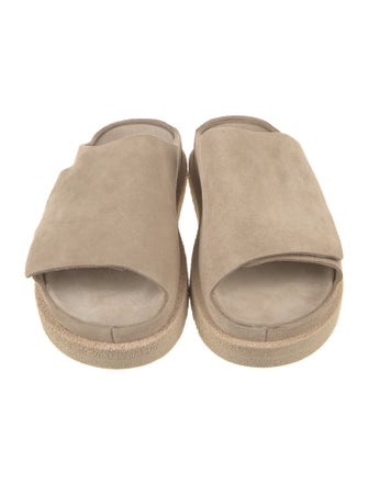 Officine Creative Suede Slides