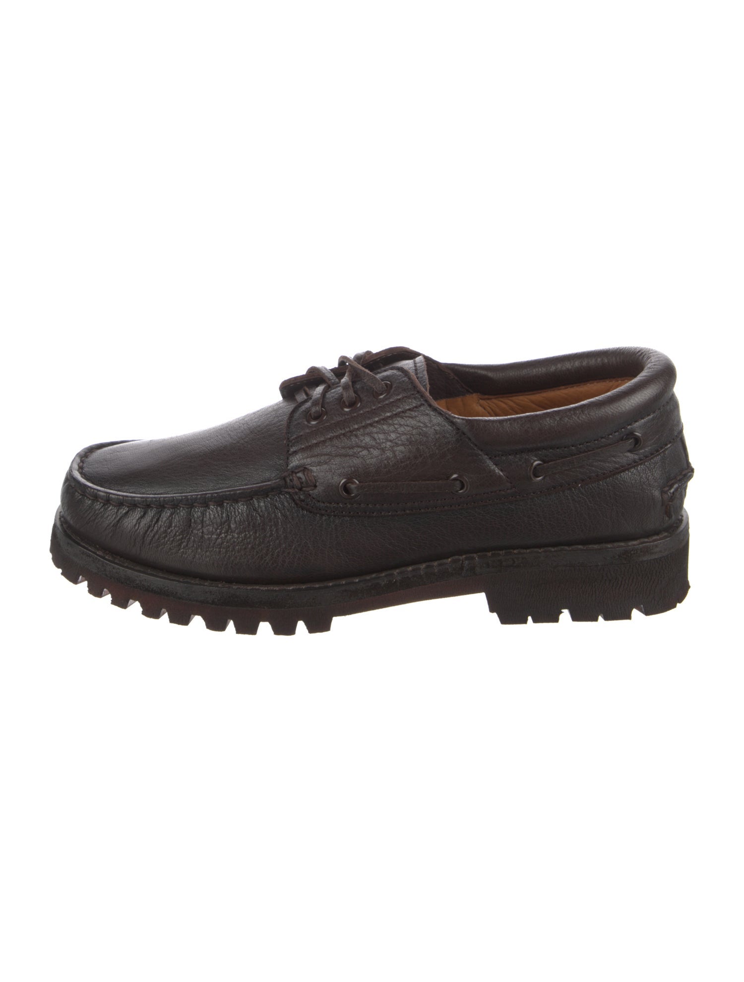 Officine Creative Leather Moccasins