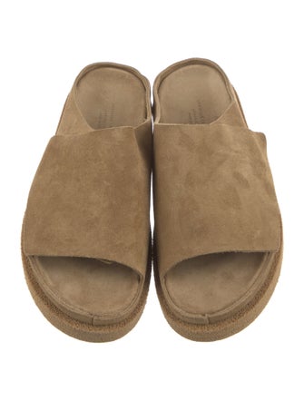 Officine Creative Suede Slides