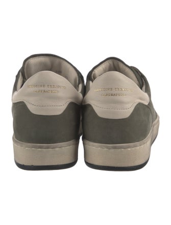 Officine Creative Suede Printed Sneakers