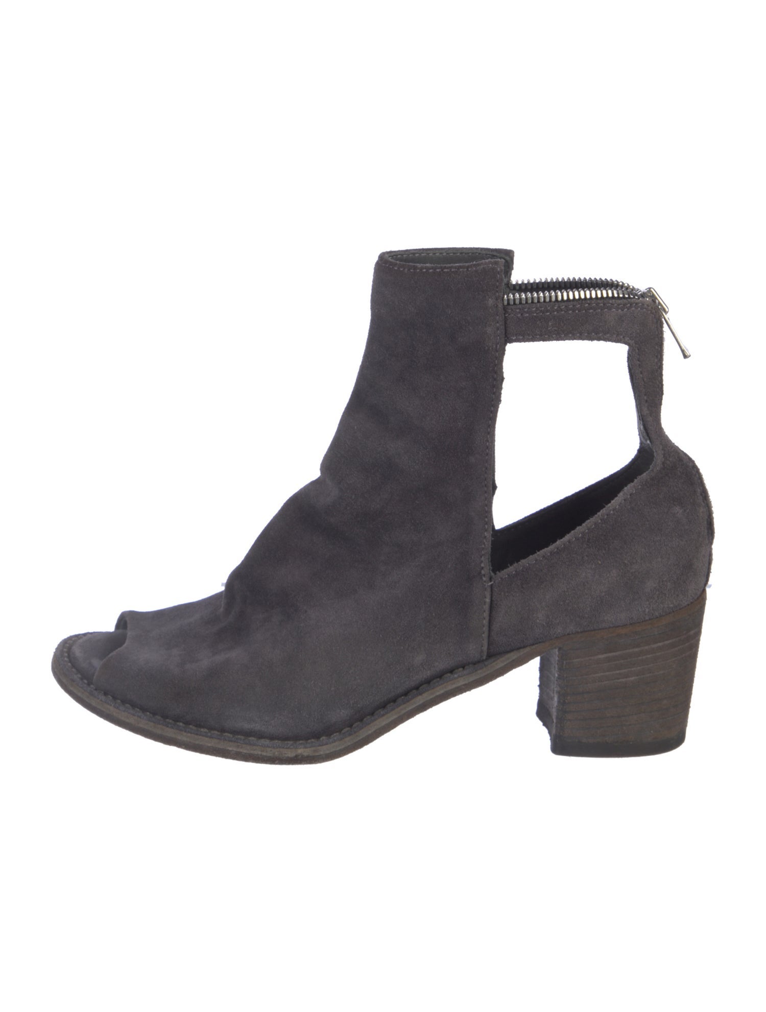 Officine Creative Suede Cutout Accent Boots