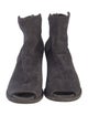 Officine Creative Suede Cutout Accent Boots