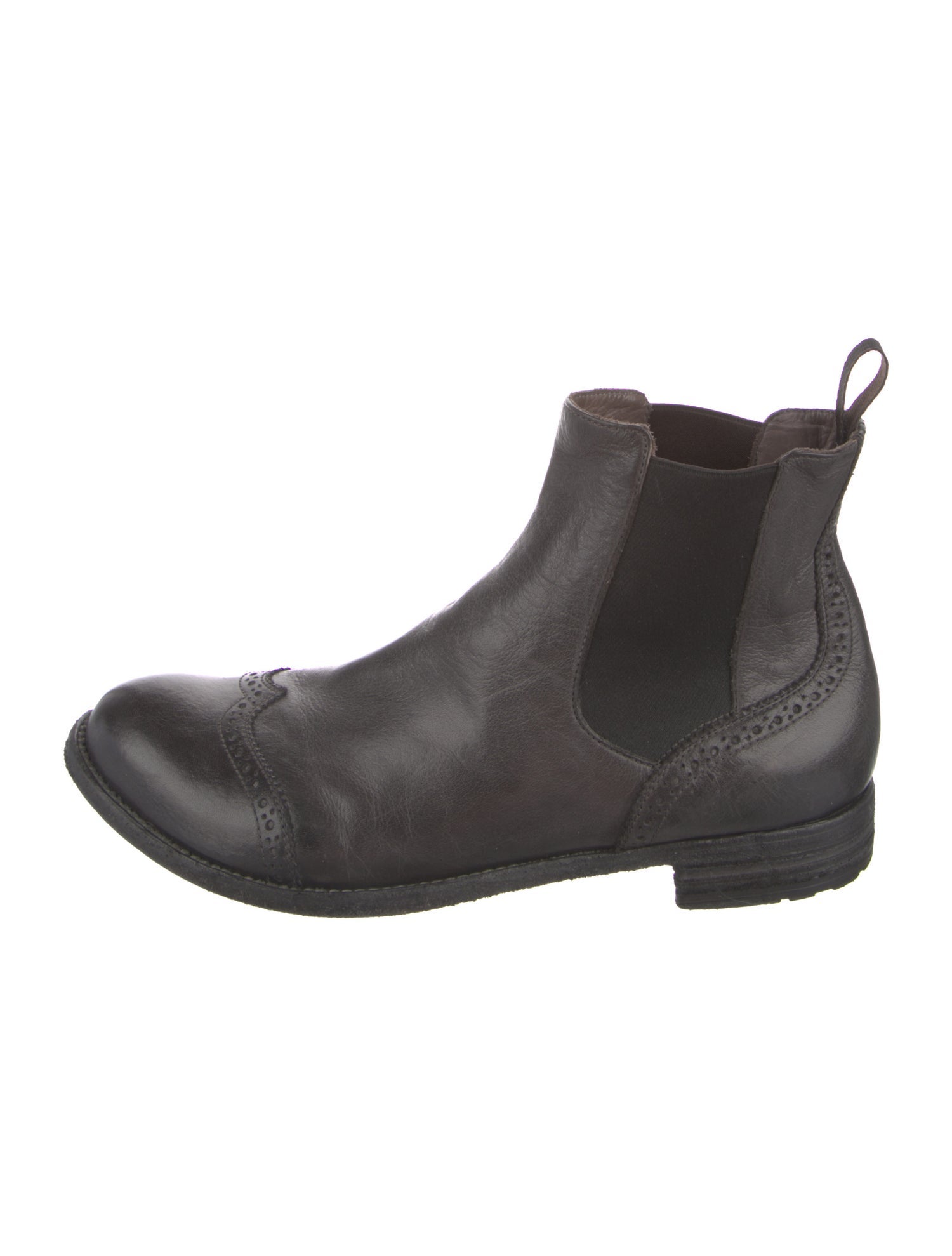 Officine Creative Leather Chelsea Boots