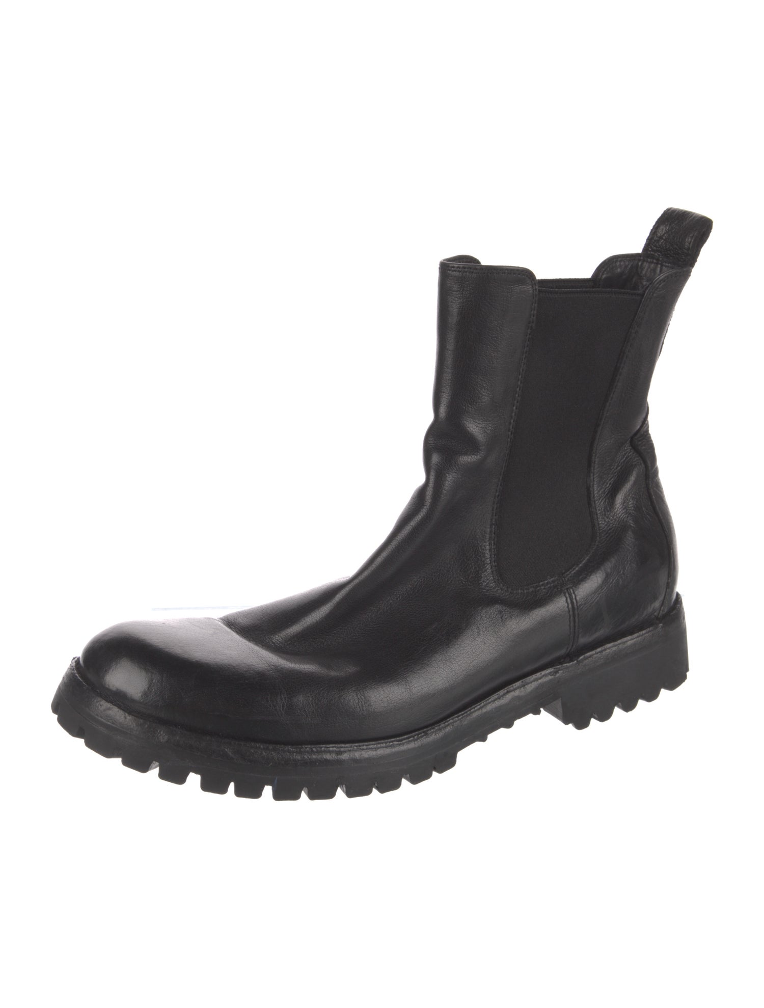 Officine Creative Leather Chelsea Boots