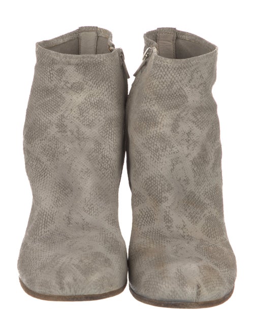 Officine Creative Leather Patterned Boots