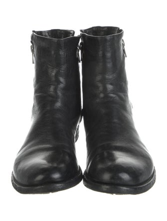 Officine Creative Leather Combat Boots