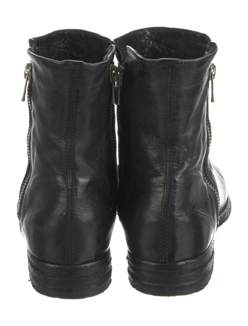 Officine Creative Leather Combat Boots