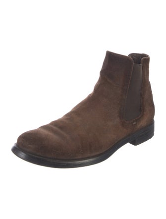 Officine Creative Suede Chelsea Boots