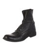 Officine Creative Leather Combat Boots