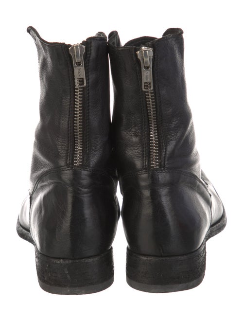 Officine Creative Leather Combat Boots