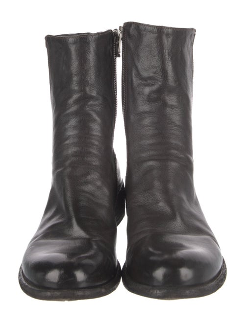Officine Creative Leather Combat Boots