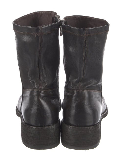Officine Creative Leather Combat Boots