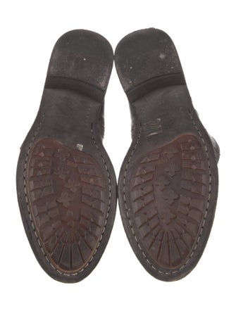 Officine Creative Leather Combat Boots