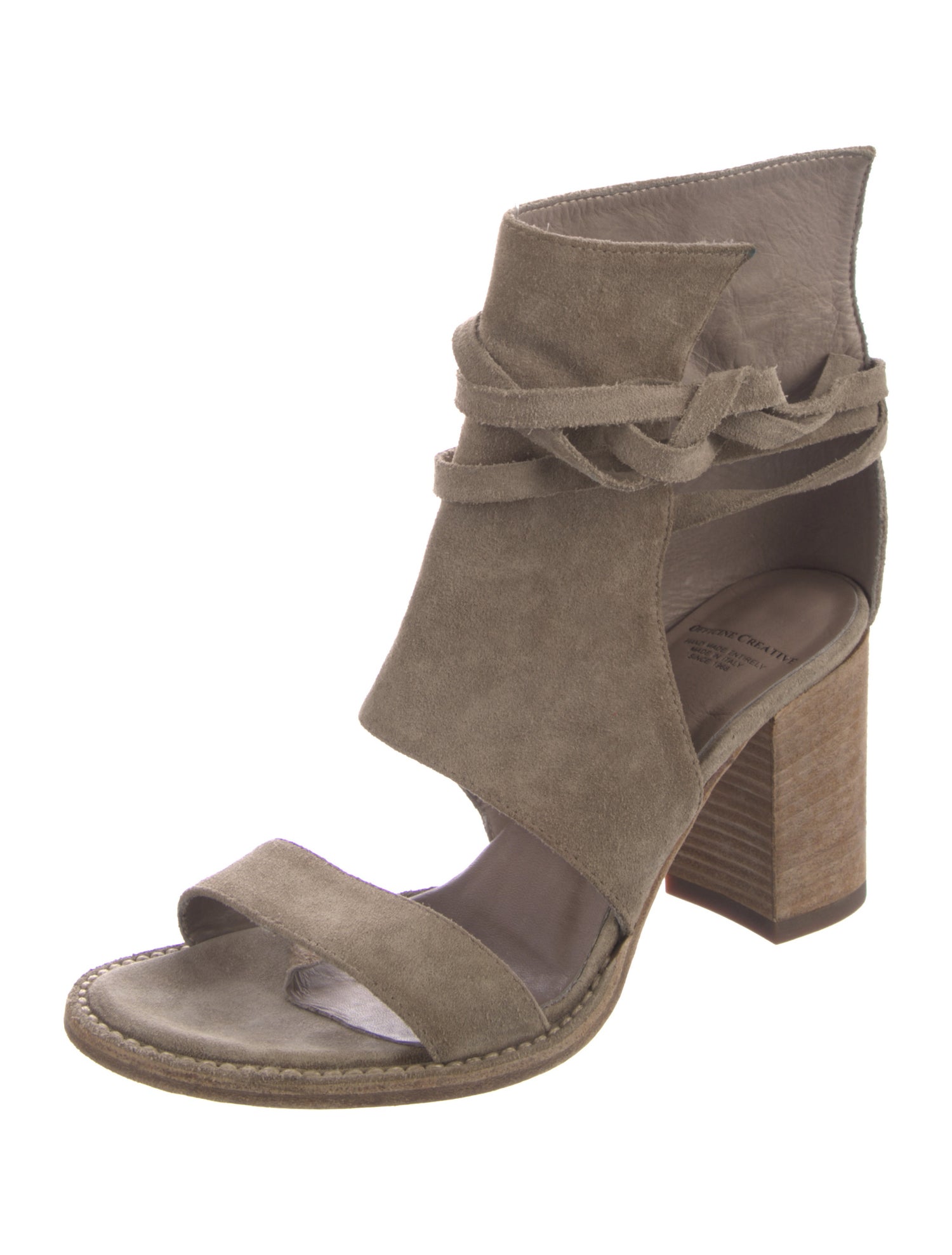 Officine Creative Suede Sandals
