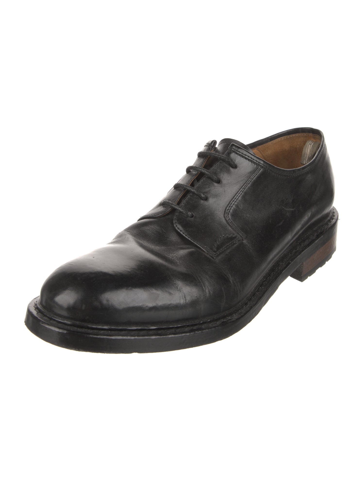 Officine Creative Leather Derby Shoes