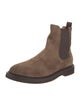 Officine Creative Suede Distressed Accents Chelsea Boots