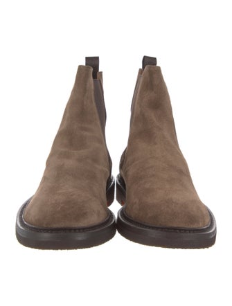 Officine Creative Suede Distressed Accents Chelsea Boots