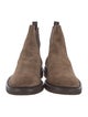 Officine Creative Suede Distressed Accents Chelsea Boots