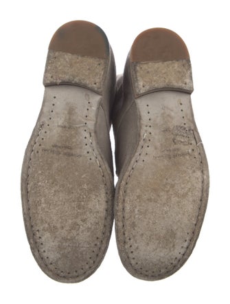 Officine Creative Suede Combat Boots