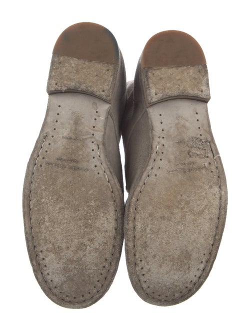 Officine Creative Suede Combat Boots