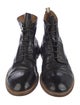 Officine Creative Leather Lace-Up Boots