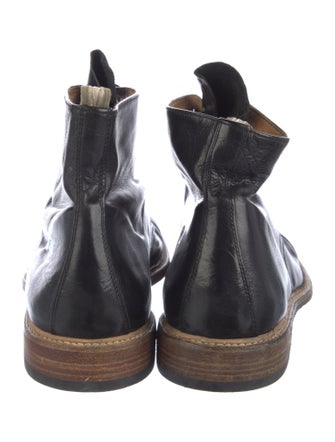 Officine Creative Leather Lace-Up Boots