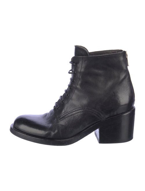 Officine Creative Leather Combat Boots
