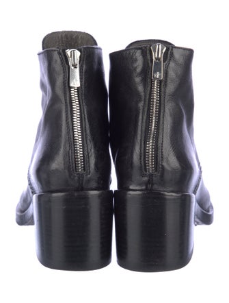 Officine Creative Leather Combat Boots