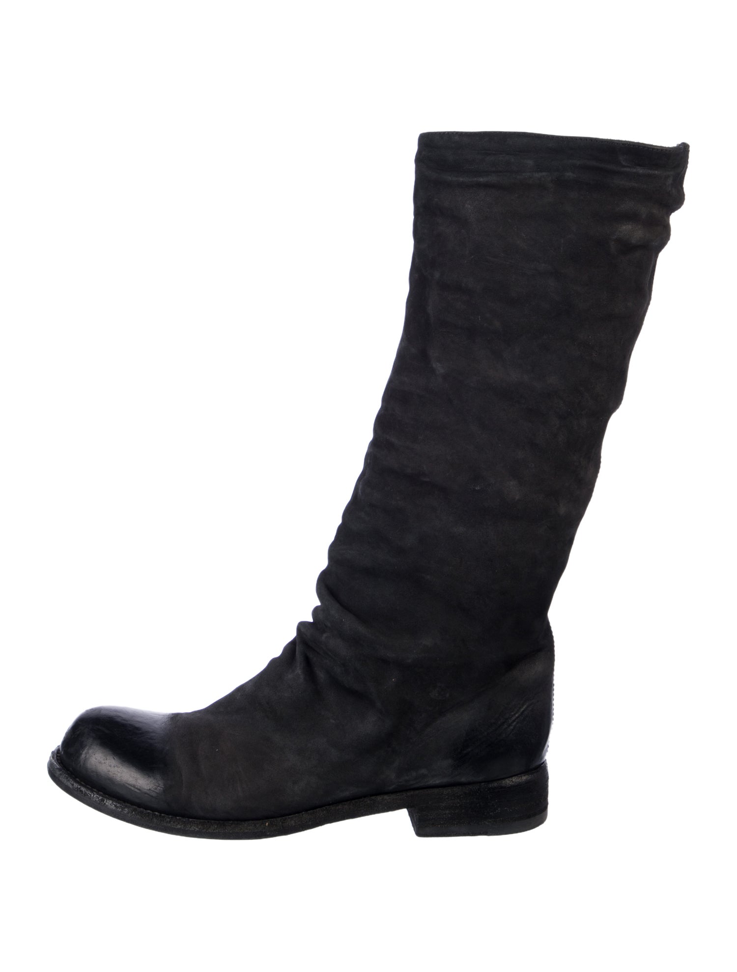 Officine Creative Leather Combat Boots