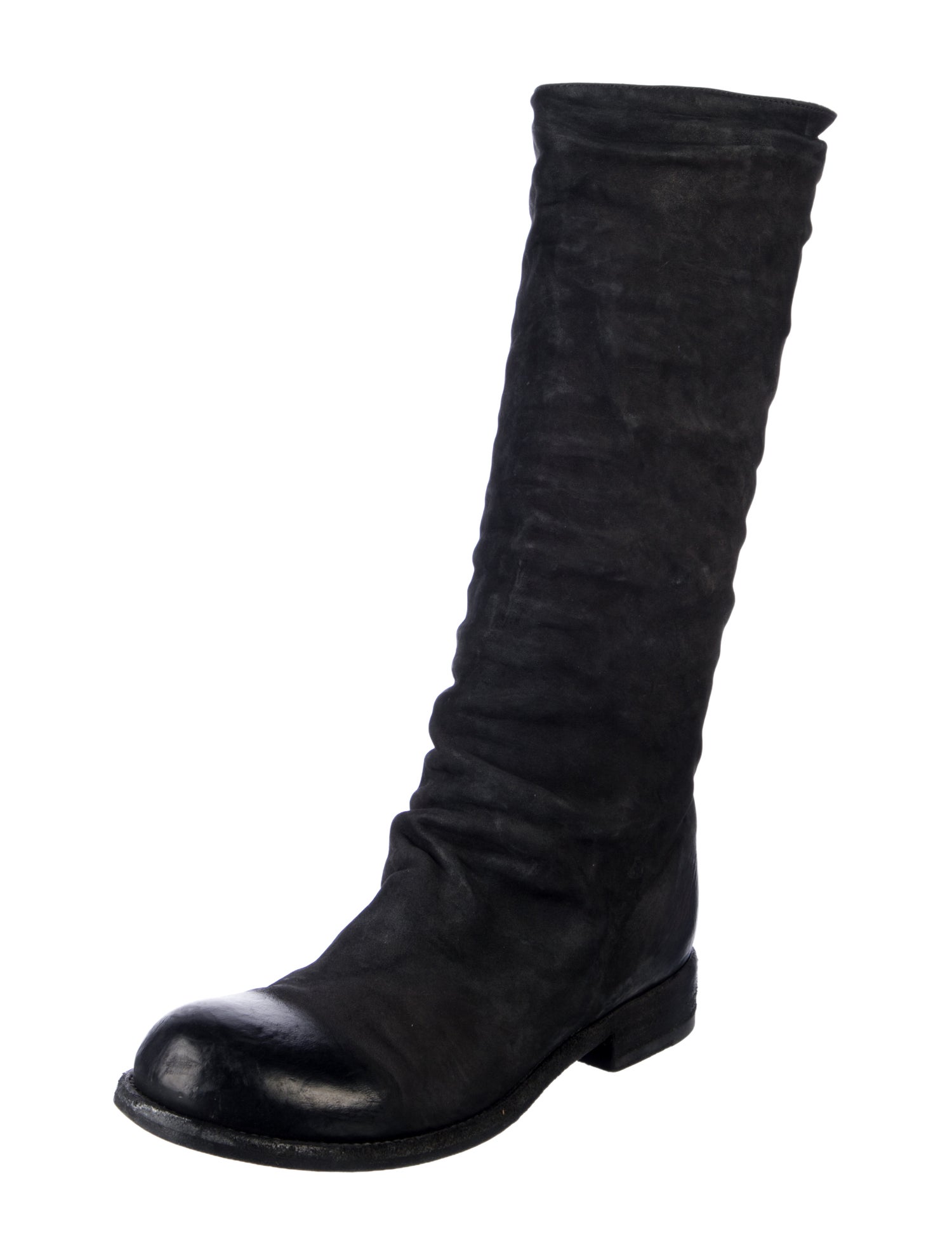 Officine Creative Leather Combat Boots