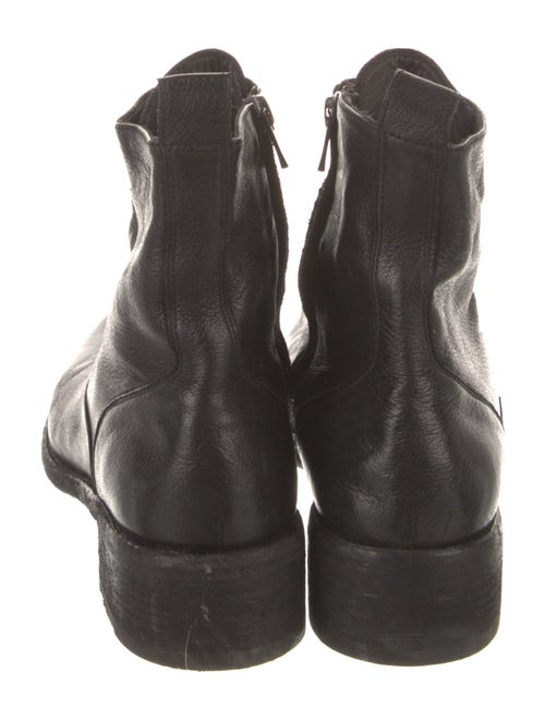 Officine Creative Leather Combat Boots