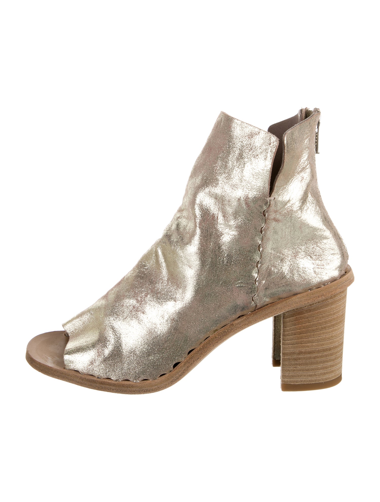 Officine Creative Embossed Leather Chelsea Boots