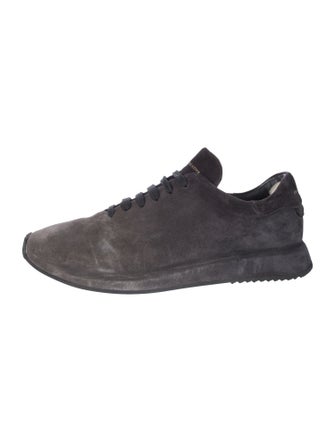 Officine Creative Suede Printed Sneakers