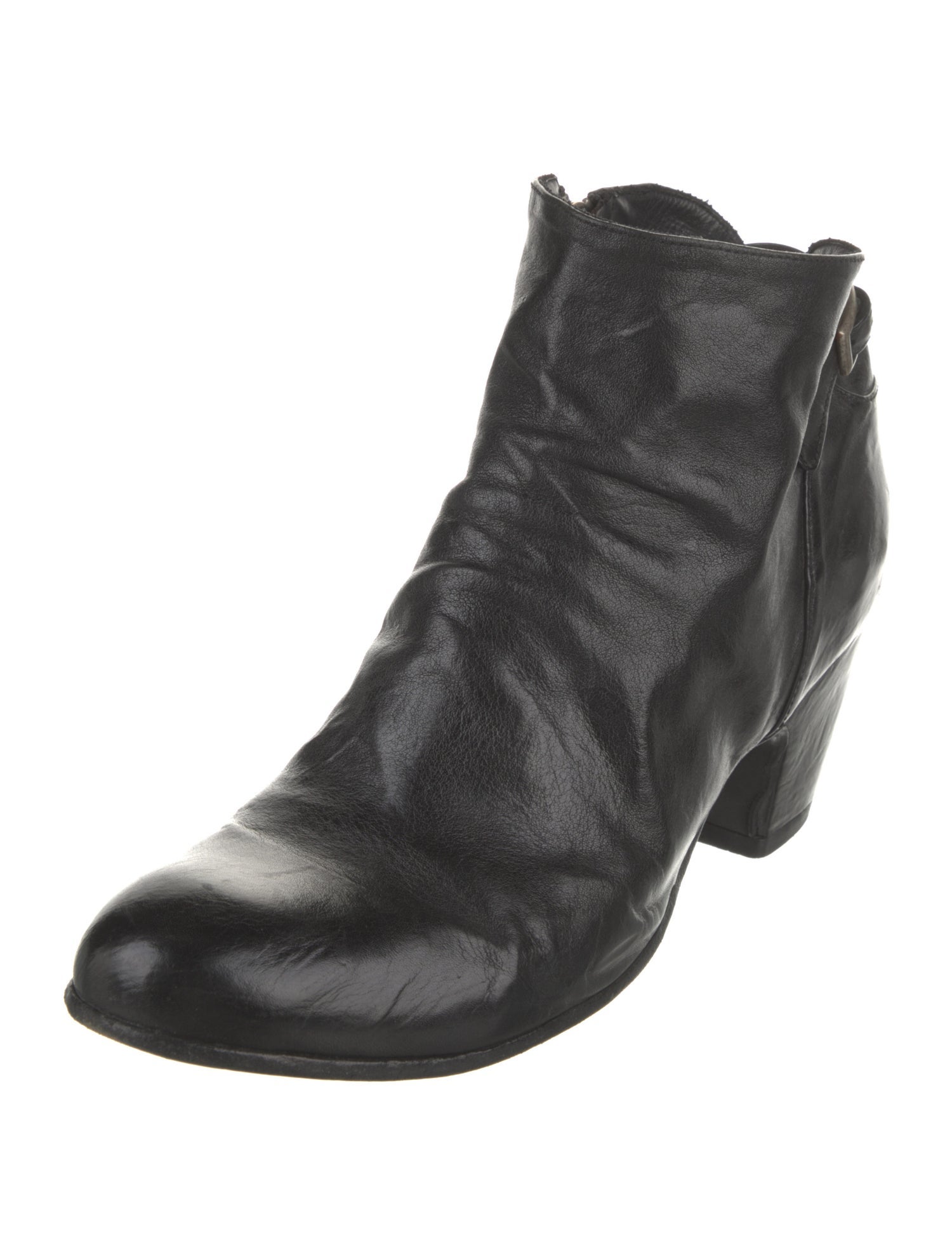 Officine Creative Chabrol Leather Combat Boots